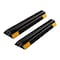 Stalwart Molded Hardened Plastic, 16 in Length, 3.7 in Width, Black 75-CAR2018 - alternate 2